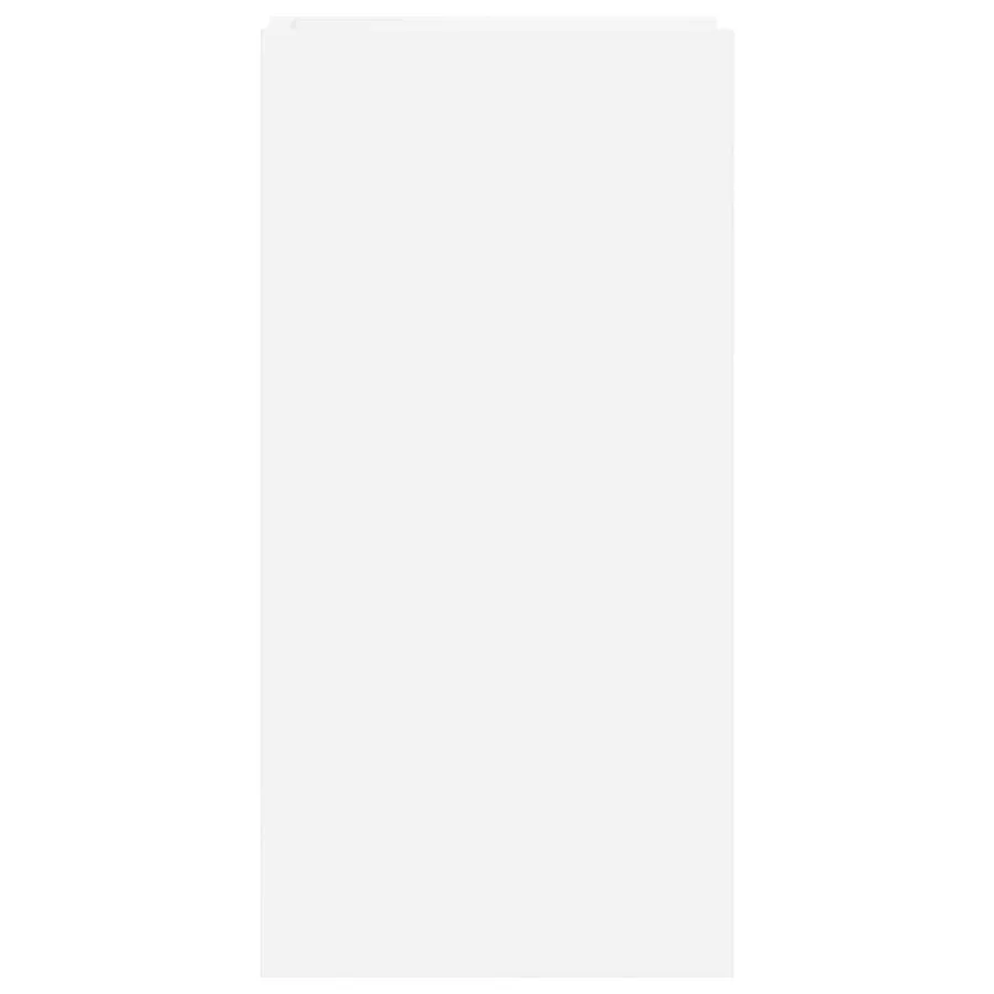 Support de Plante 2 pc Blanc 30 x 30 x 60 cm Bois d’ingénierie - 7