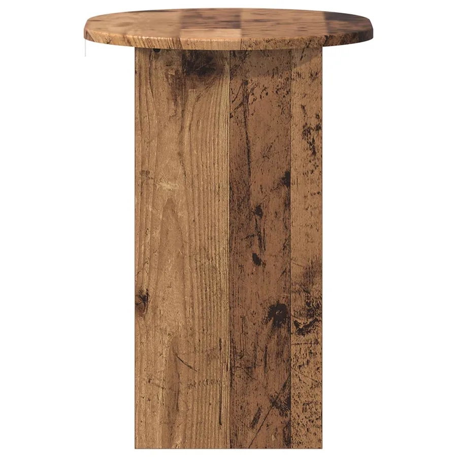 Table d'appoint Bois ancien 50 x 39,5 x 55 cm Bois d'ingénierie - 5