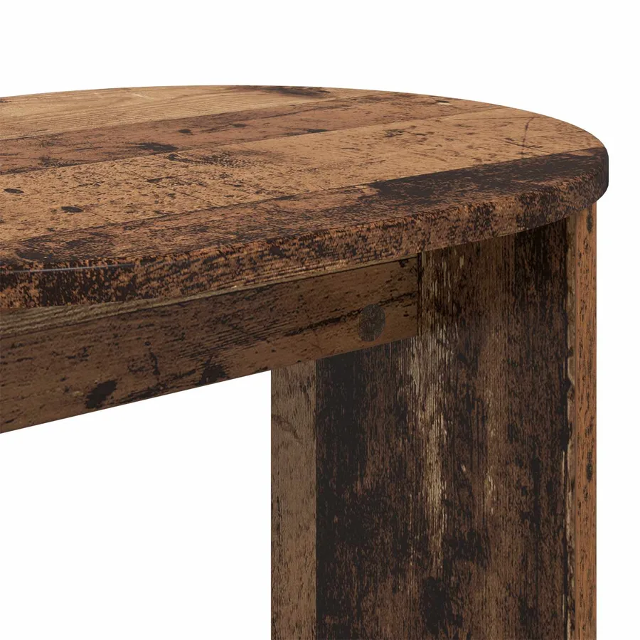 Table d'appoint Bois ancien 50 x 39,5 x 55 cm Bois d'ingénierie - 8