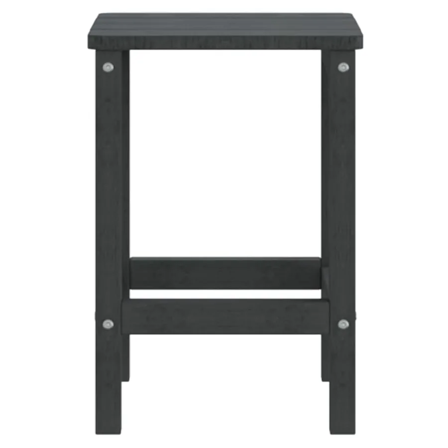 Table de jardin Adirondack Anthracite 38x38x46 cm PEHD - 4