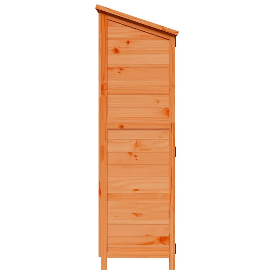 Abri de jardin Marron 106,5 x 56 x 176 cm Bois de Sapin Massif - 6