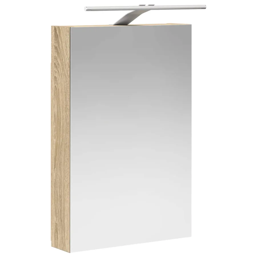 Ensemble d'armoire de salle de bain 5 pcs Chêne Sonoma - 7