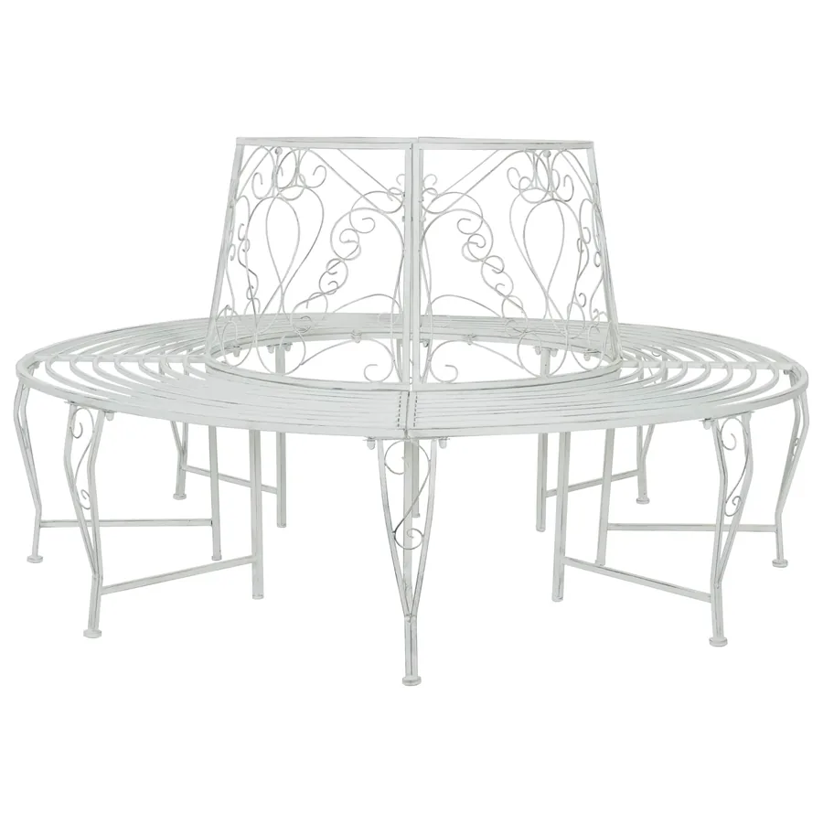 Banc d'Arbre 8-Nombre de places Ø 160 x 89 cm Acier