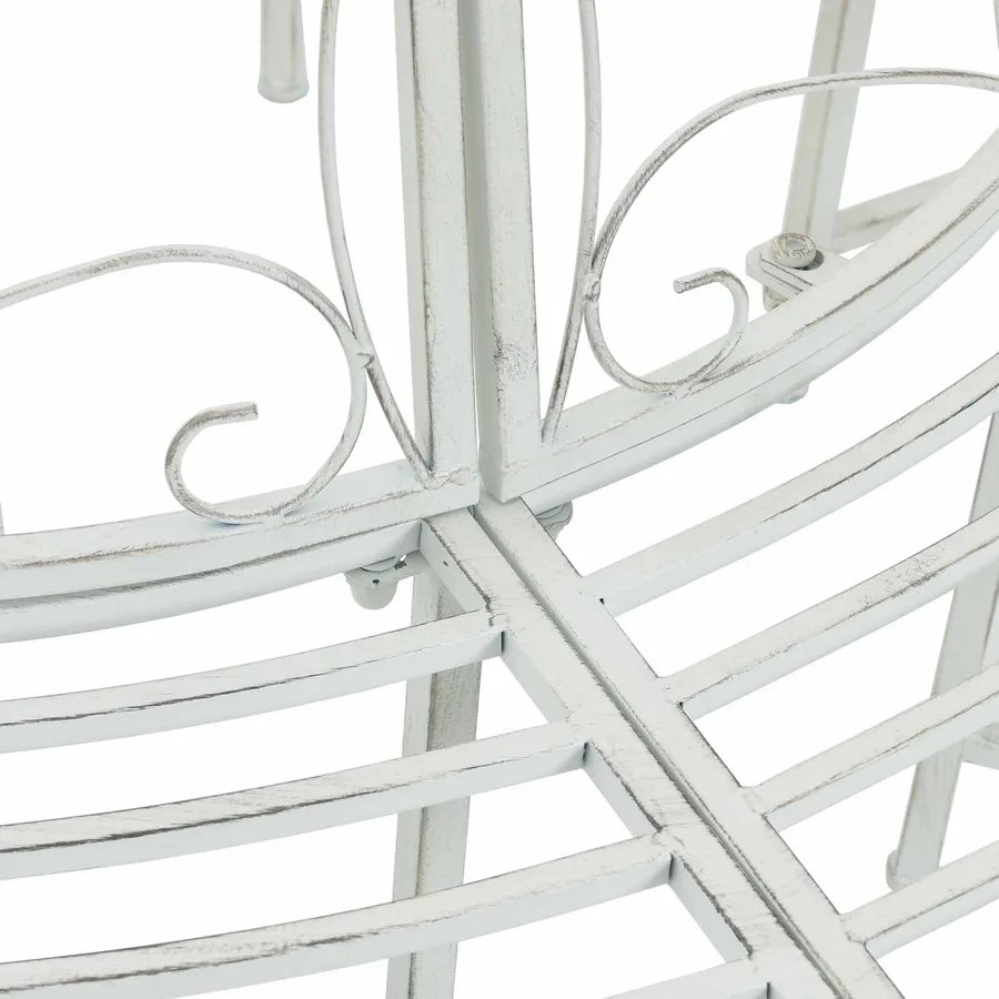 Banc d'Arbre 8-Nombre de places Ø 160 x 89 cm Acier - 4