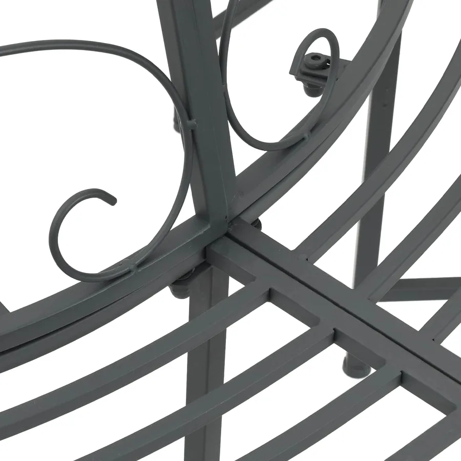 Banc d'Arbre 8-Nombre de places Ø 160 x 89 cm Acier - 4