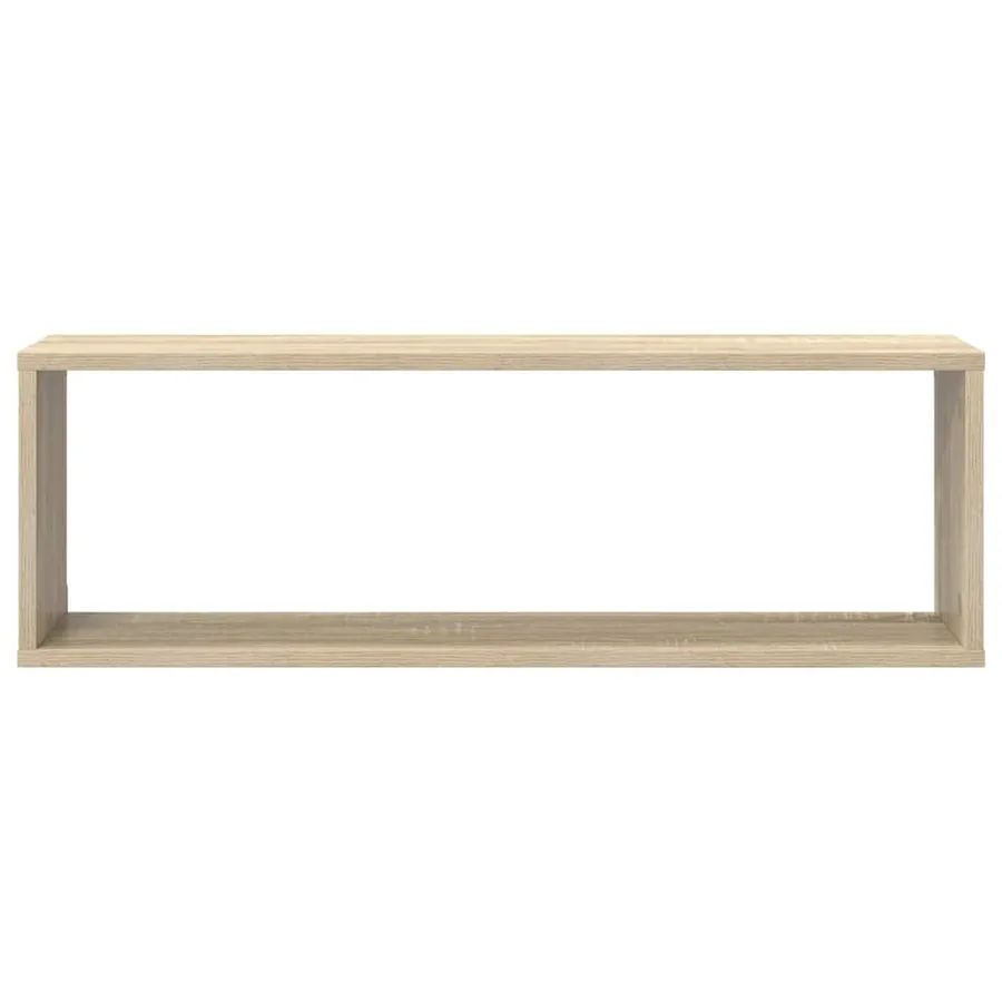 Étagères cube murales 4 pcs Chêne sonoma 80x15x26,5 cm - 6