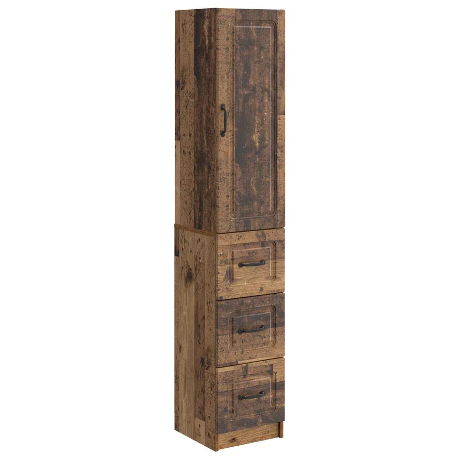 Ensemble de Meubles 2 pcs Bois ancien 33 x 34,5 x 87 cm - 2
