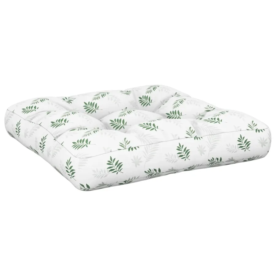 Coussins de palette lot de 2 motif de feuilles tissu - 5