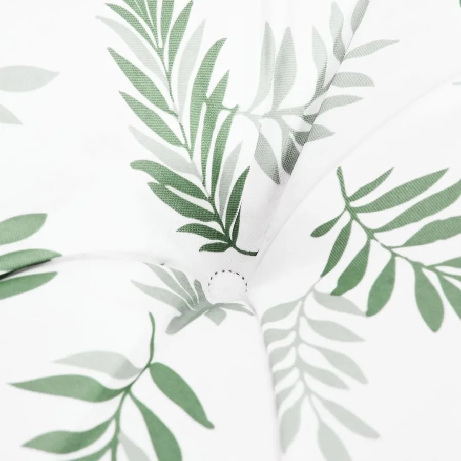 Coussins de palette lot de 2 motif de feuilles tissu - 7