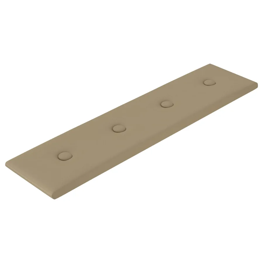 Tête de lit murale 12 pcs Cappuccino 60 x 15 cm Simili cuir - 2