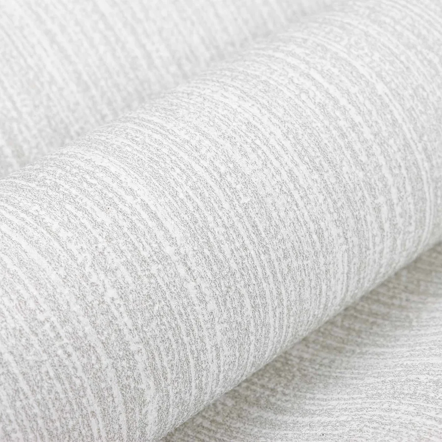 Papier peint 3D Solide Gris clair 10 x 0,53 m Tissu non tissé - 5