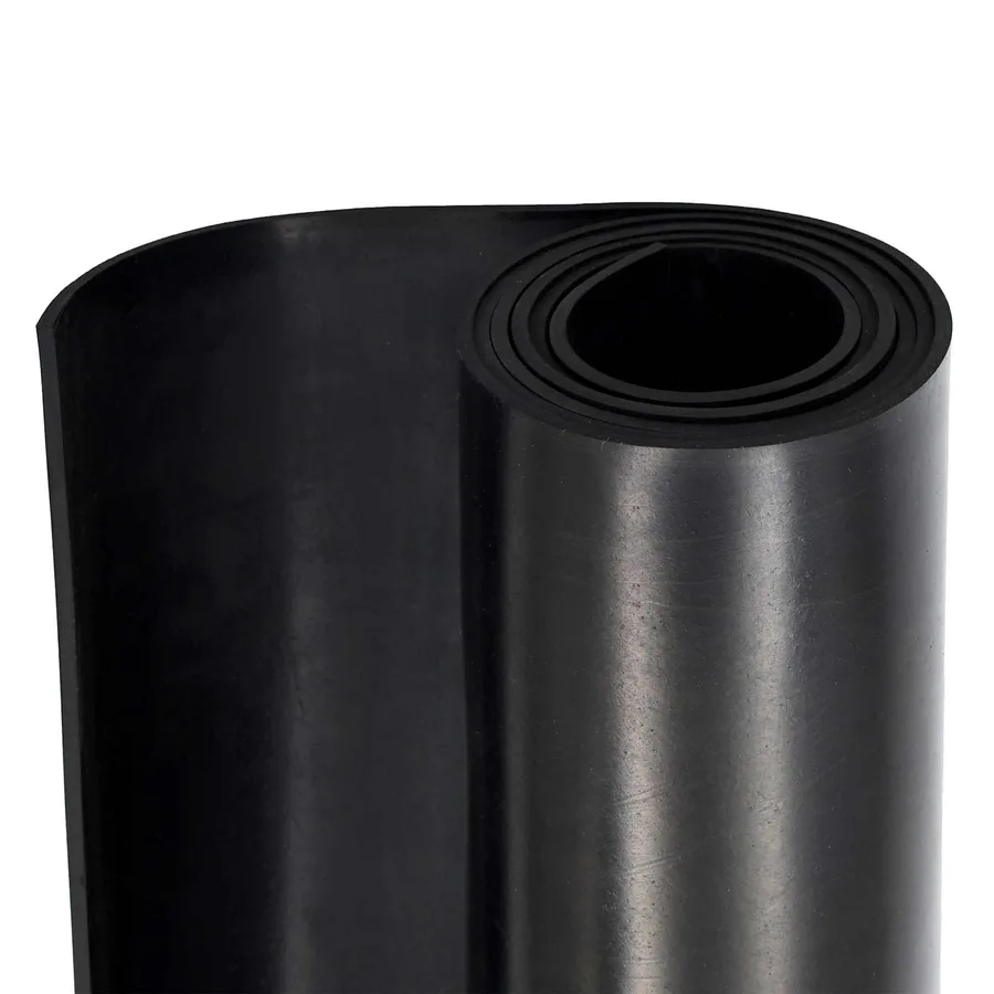 Tapis de sol Noir 1,2 x 2 m Caoutchouc - 6