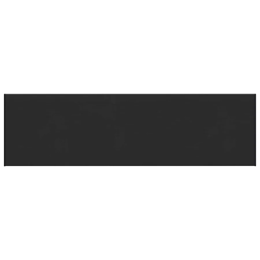 Appui de fenêtre Noir avec grain de bois 160 x 40 x 4,5 cm PVC - 2
