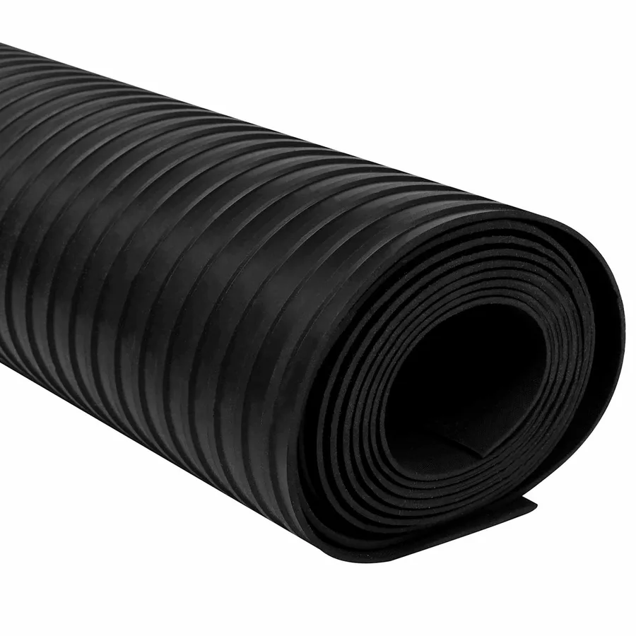 Tapis de sol Noir 1,5 x 2 m Caoutchouc - 3