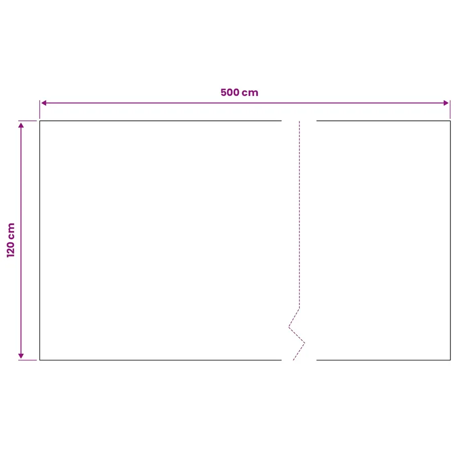 Tapis de sol Noir 1,2 x 5 m Caoutchouc - 7