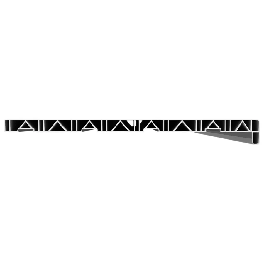 Appui de fenêtre Blanc 120 x 40 x 4,5 cm PVC - 4