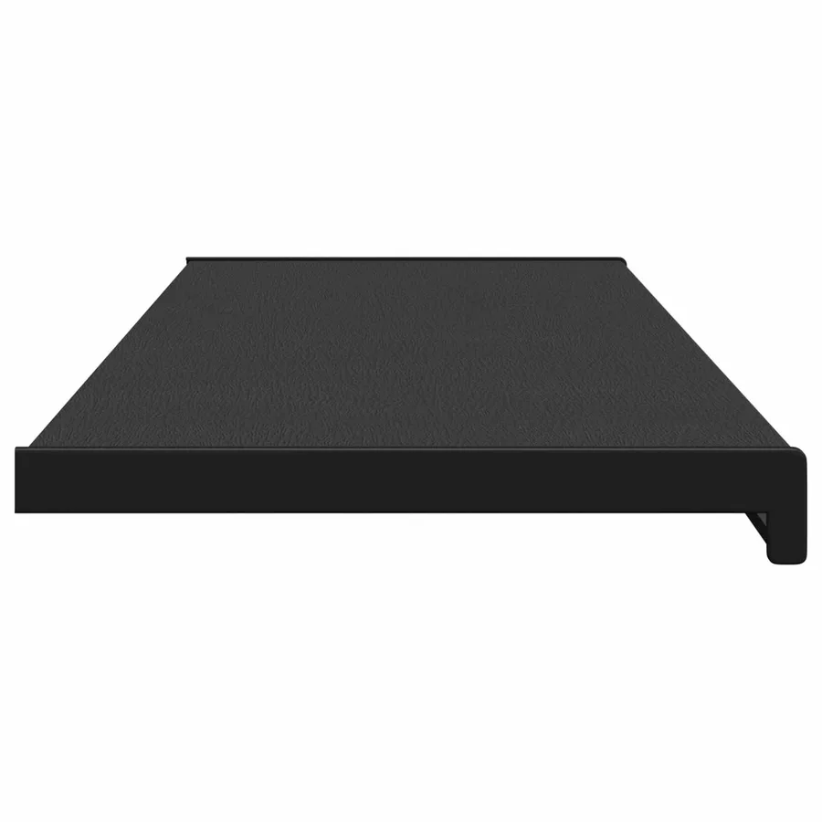 Appui de fenêtre Noir avec grain de bois 120 x 30 x 4,5 cm PVC - 6