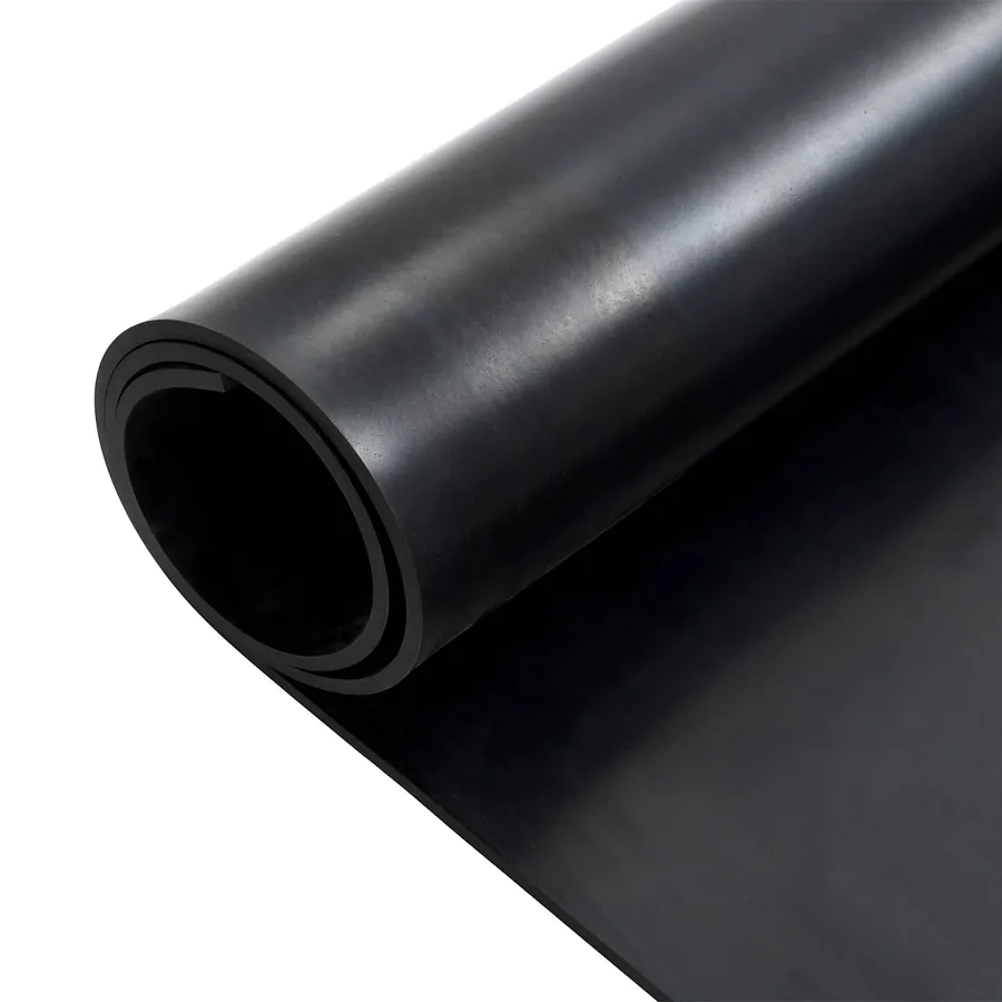 Tapis de sol Noir 1,2 x 2 m Caoutchouc - 3