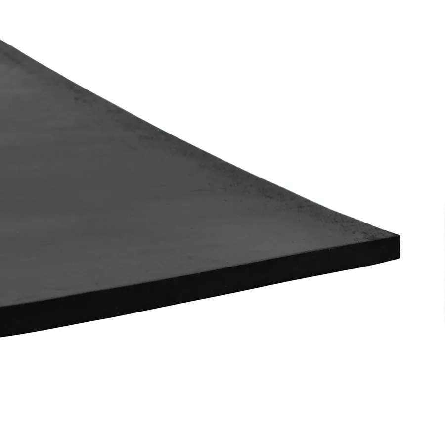 Tapis de sol Noir 1,2 x 2 m Caoutchouc - 4