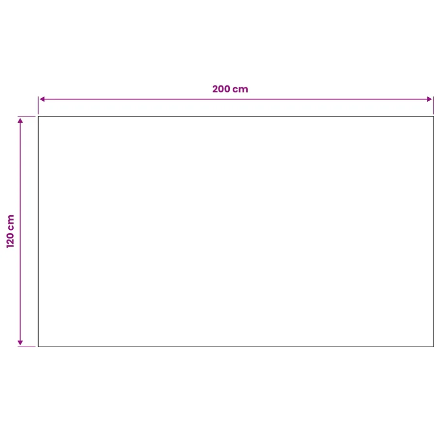 Tapis de sol Noir 1,2 x 2 m Caoutchouc - 7