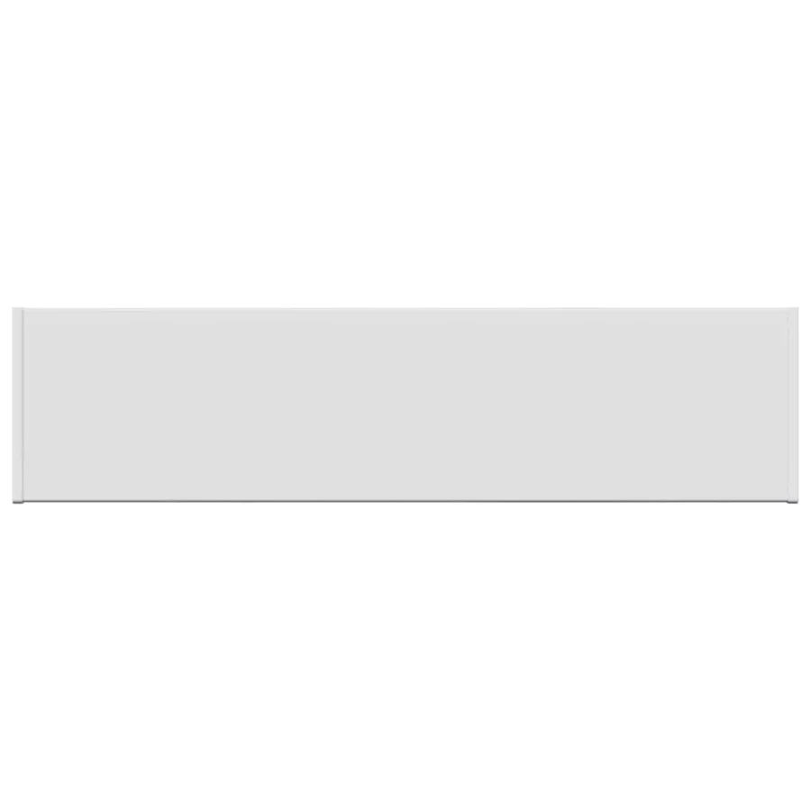Appui de fenêtre Blanc 100 x 20 x 4,5 cm PVC - 2
