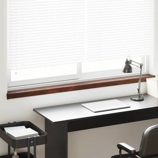 Appui de fenêtre Bois marron 140 x 10 x 4,5 cm PVC