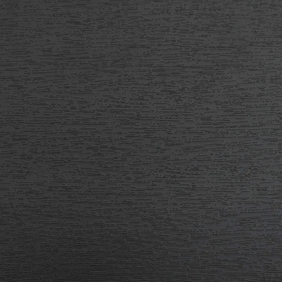 Appui de fenêtre Noir avec grain de bois 140 x 10 x 4,5 cm PVC - 12