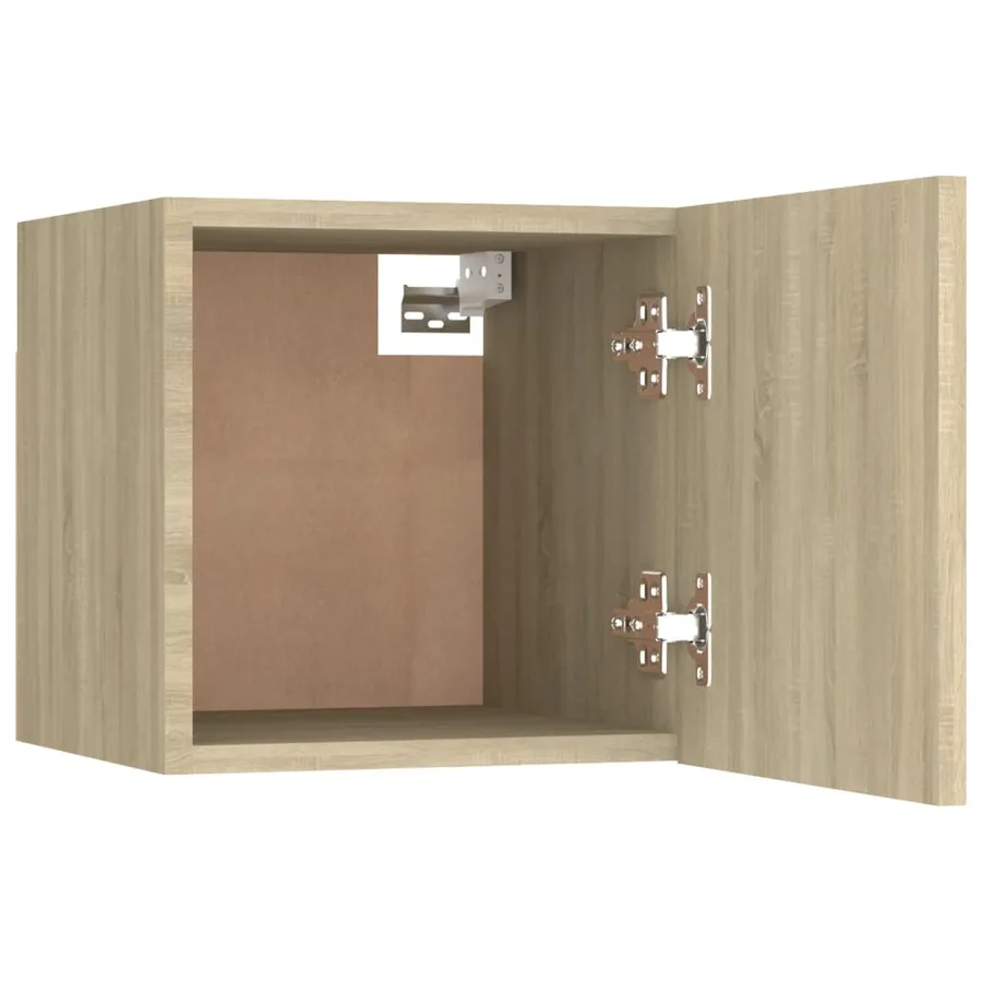 Table de chevet Chêne sonoma 30,5x30x30 cm Bois d'ingénierie - 4