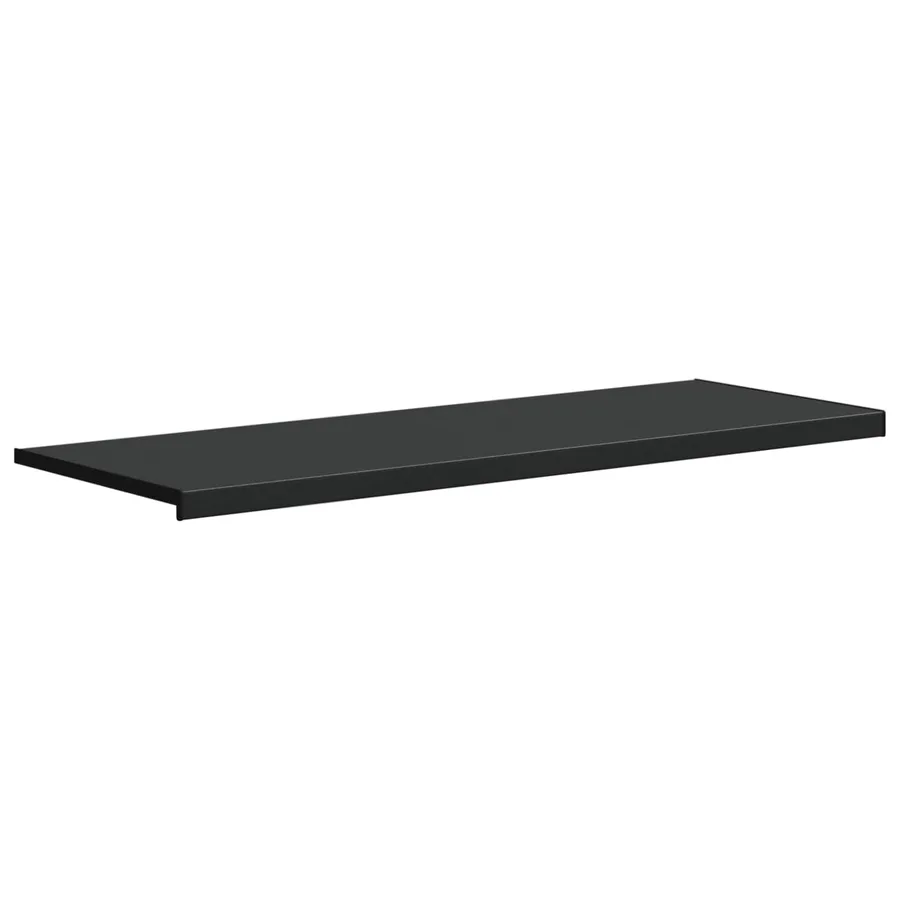 Appui de fenêtre Noir avec grain de bois 140 x 50 x 4,5 cm PVC - 3