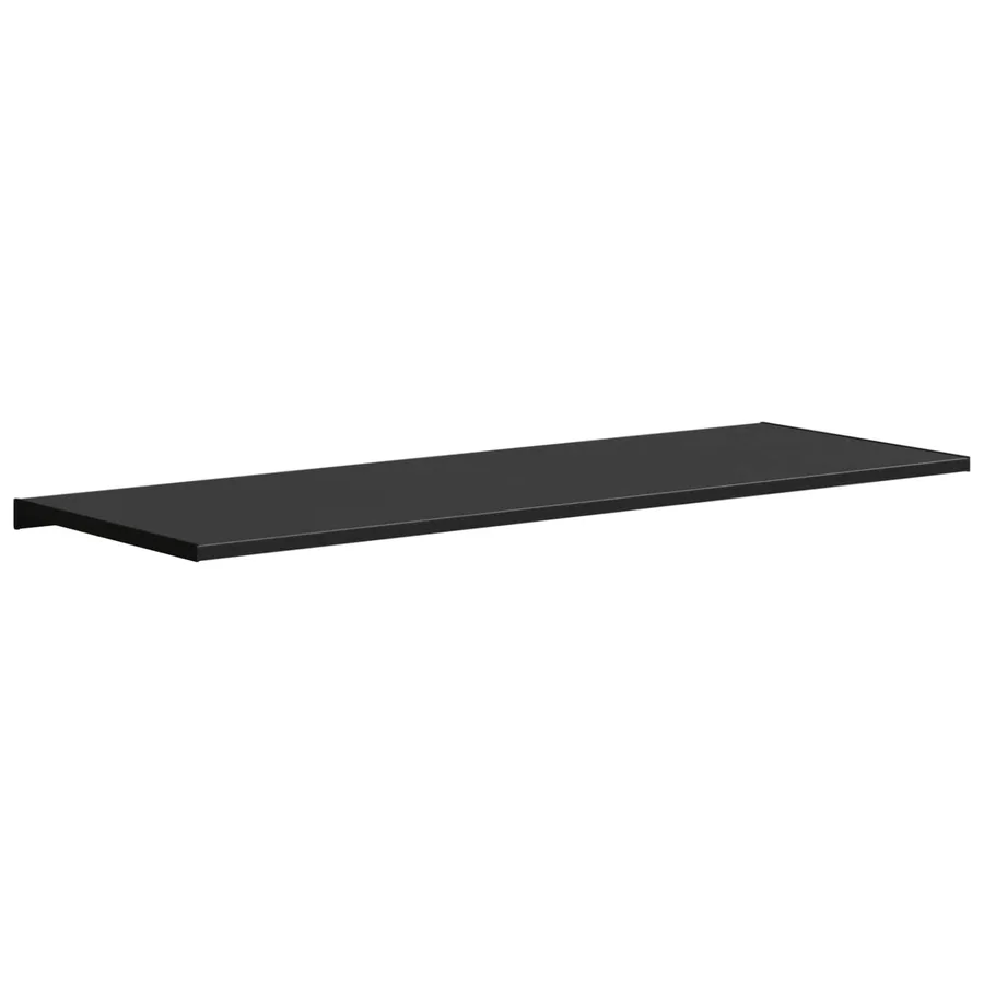 Appui de fenêtre Noir avec grain de bois 140 x 50 x 4,5 cm PVC - 7