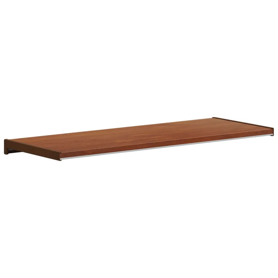 Appui de fenêtre Bois marron 100 x 35 x 4,5 cm PVC - 7