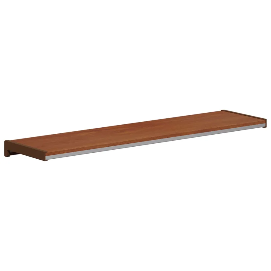 Appui de fenêtre Bois marron 100 x 20 x 4,5 cm PVC - 7