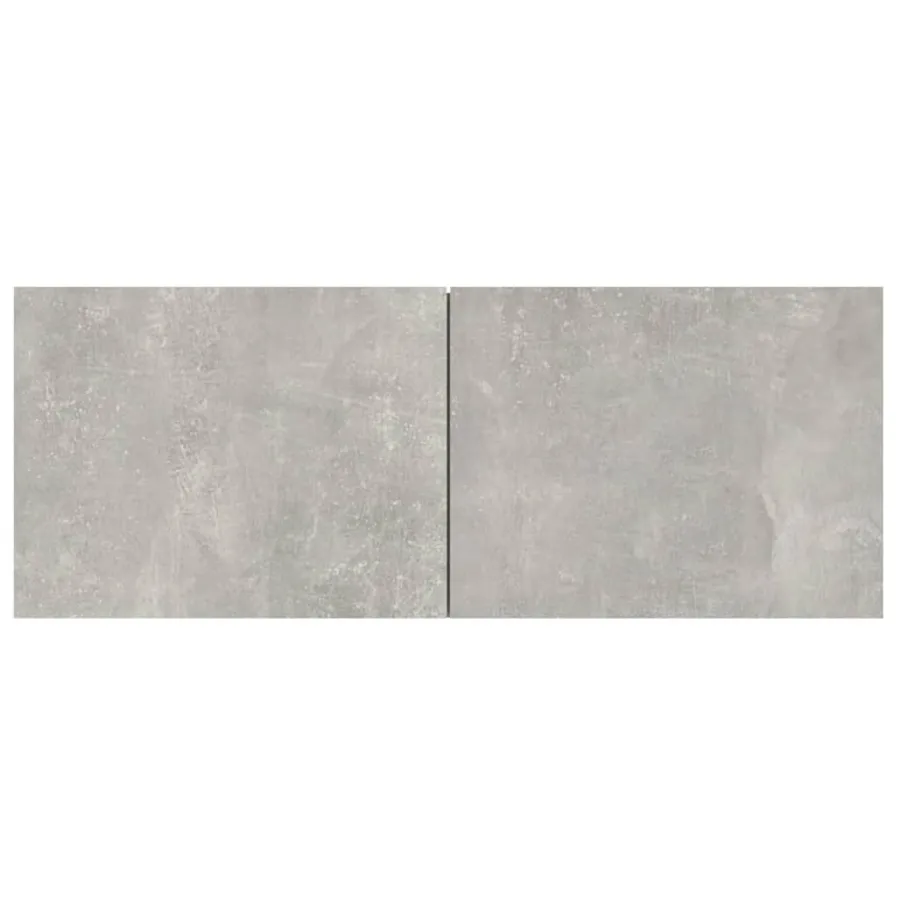 Ensemble de meubles TV 4 pcs Gris béton Bois d'ingénierie - 6