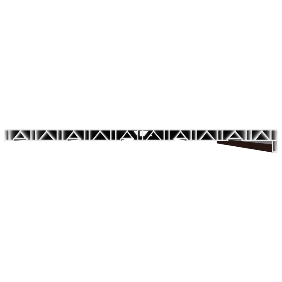 Appui de fenêtre Bois marron 120 x 50 x 4,5 cm PVC - 4