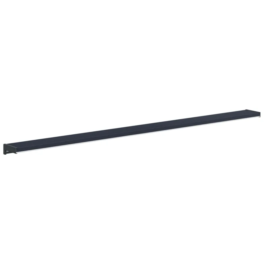 Appui de fenêtre Anthracite avec grain de bois PVC - 6