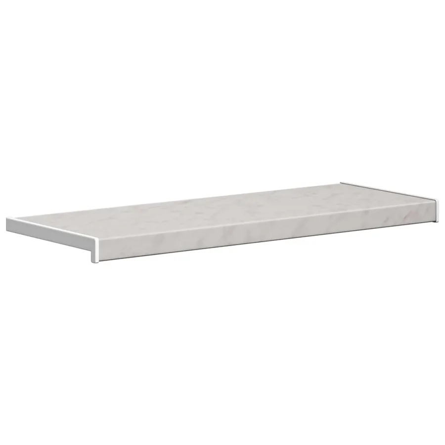 Appui de fenêtre Texture marbre 80 x 35 x 4,5 cm PVC - 3