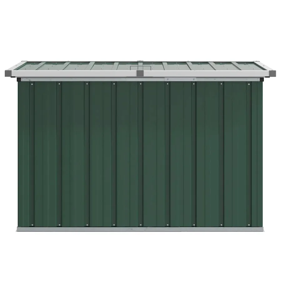 Coffre de rangement de jardin Vert 109x67x65 cm - 10