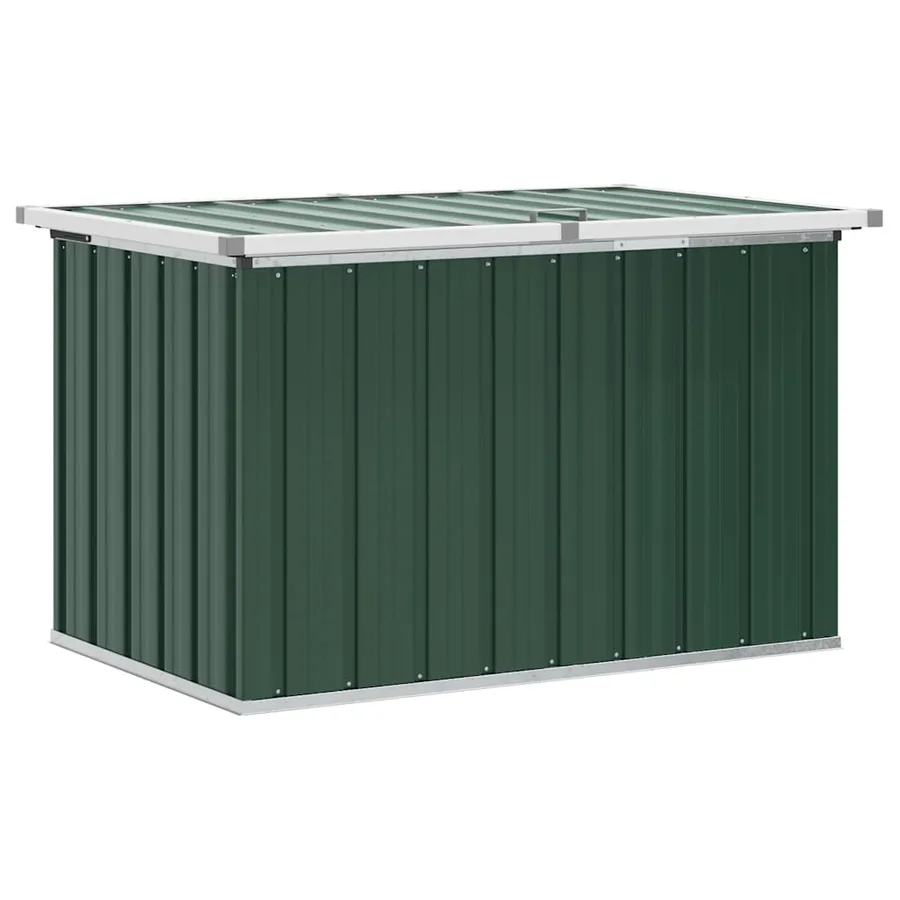 Coffre de rangement de jardin Vert 109x67x65 cm - 2