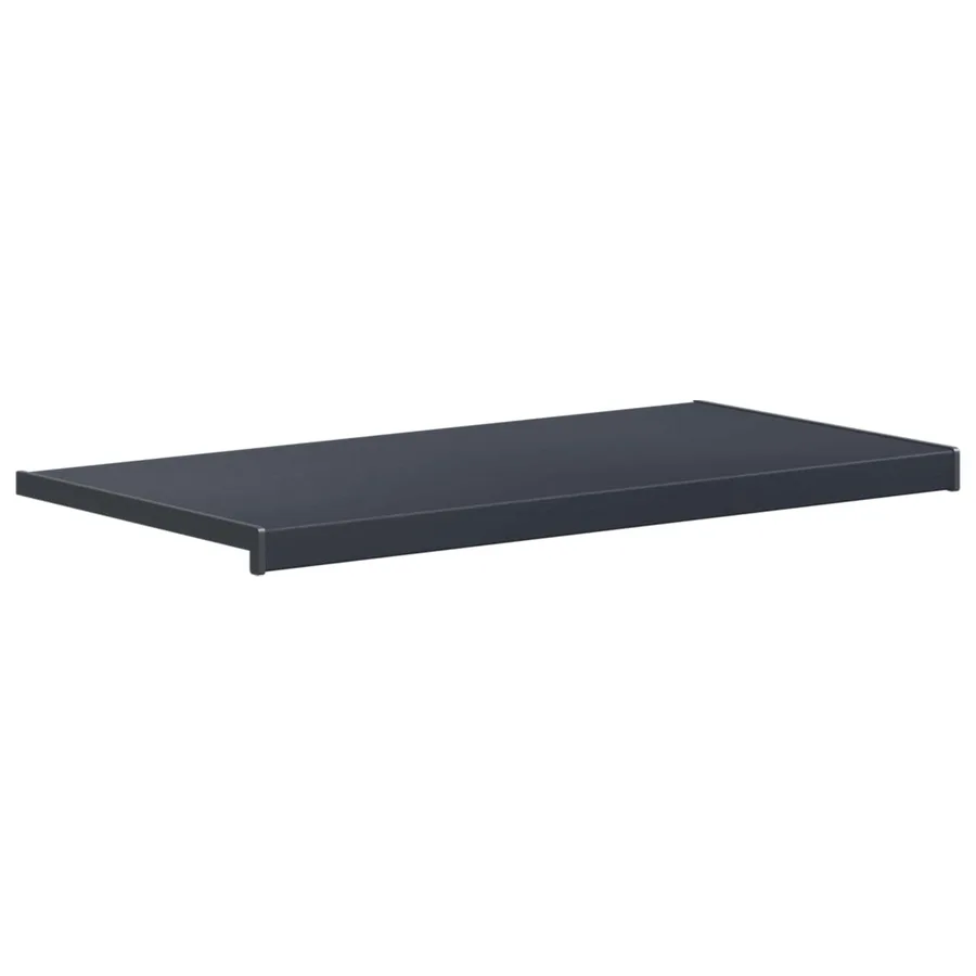 Appui de fenêtre Anthracite avec grain de bois 80 x 45 x 4,5 cm - 2