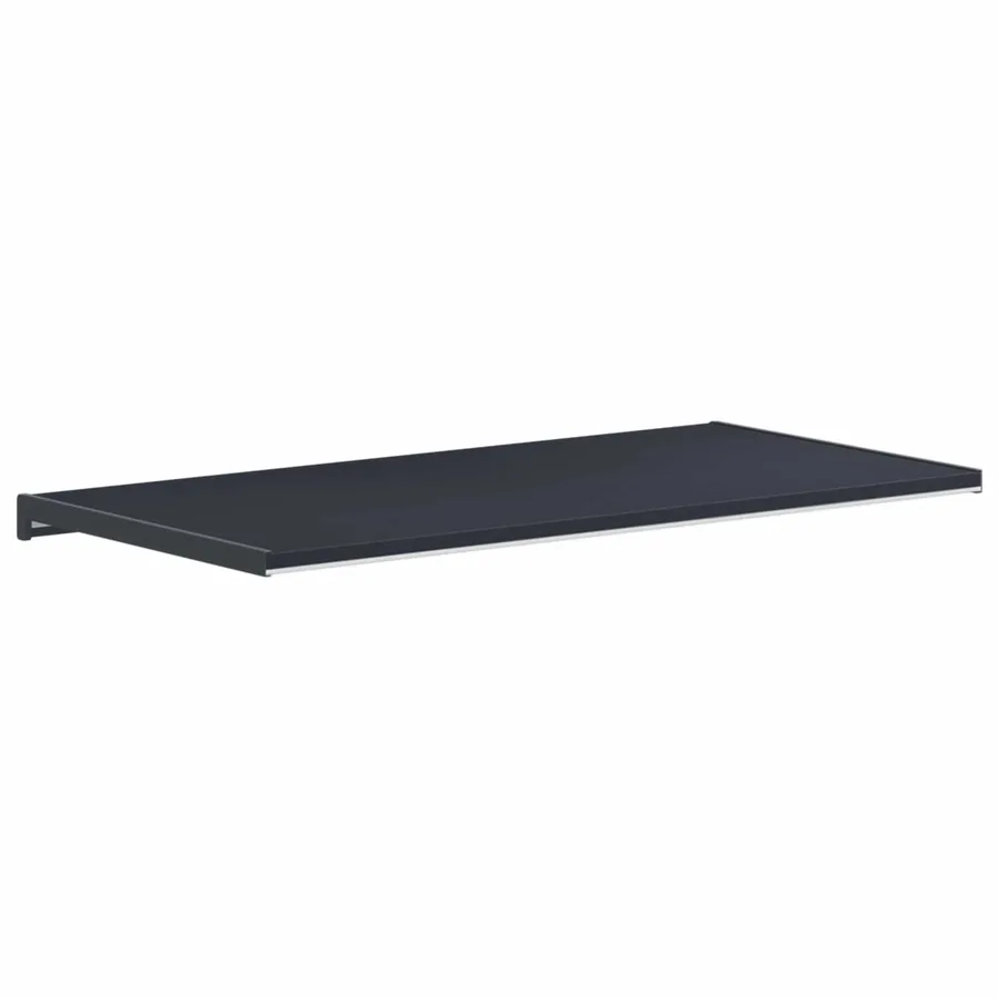 Appui de fenêtre Anthracite avec grain de bois 80 x 45 x 4,5 cm - 6