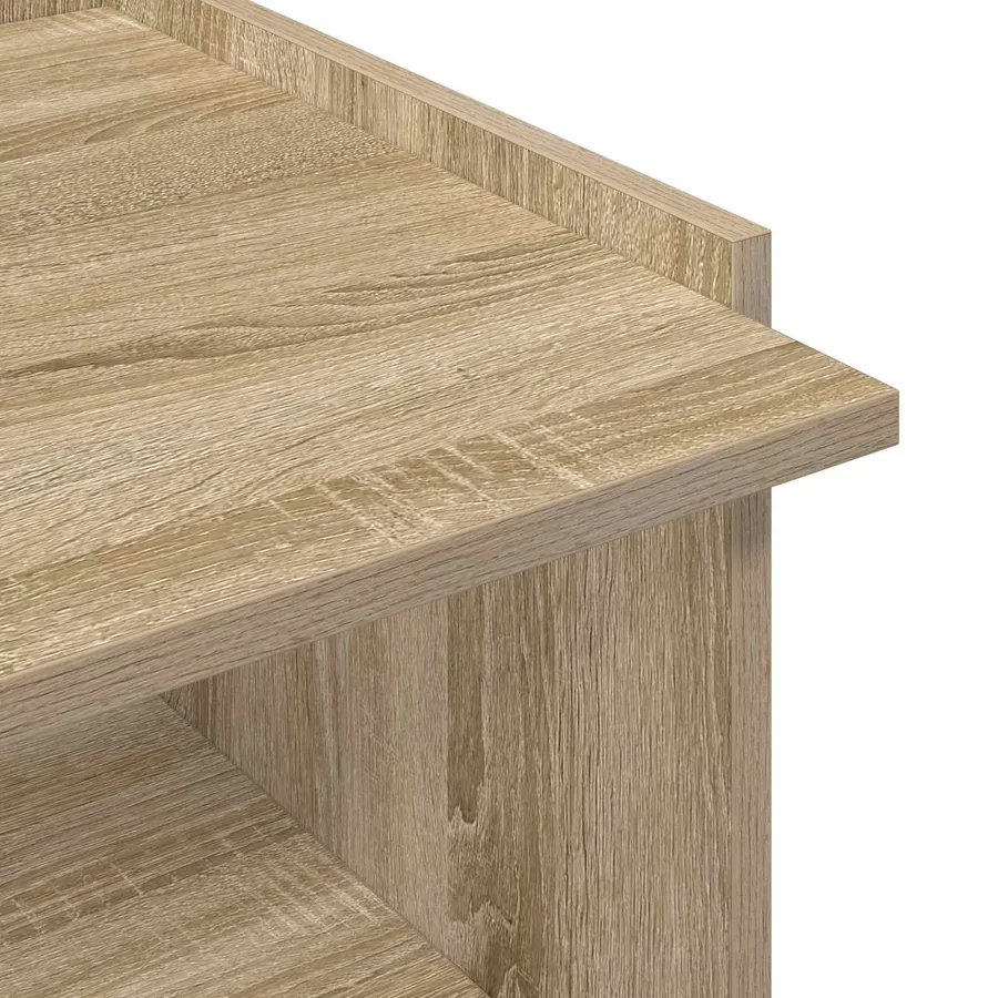 Table basse Chêne Sonoma 90 x 50 x 33 cm Bois d'ingénierie - 8