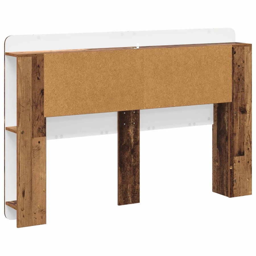 Cabinet de Tête de Lit Bois ancien Bois d’ingénierie - 7
