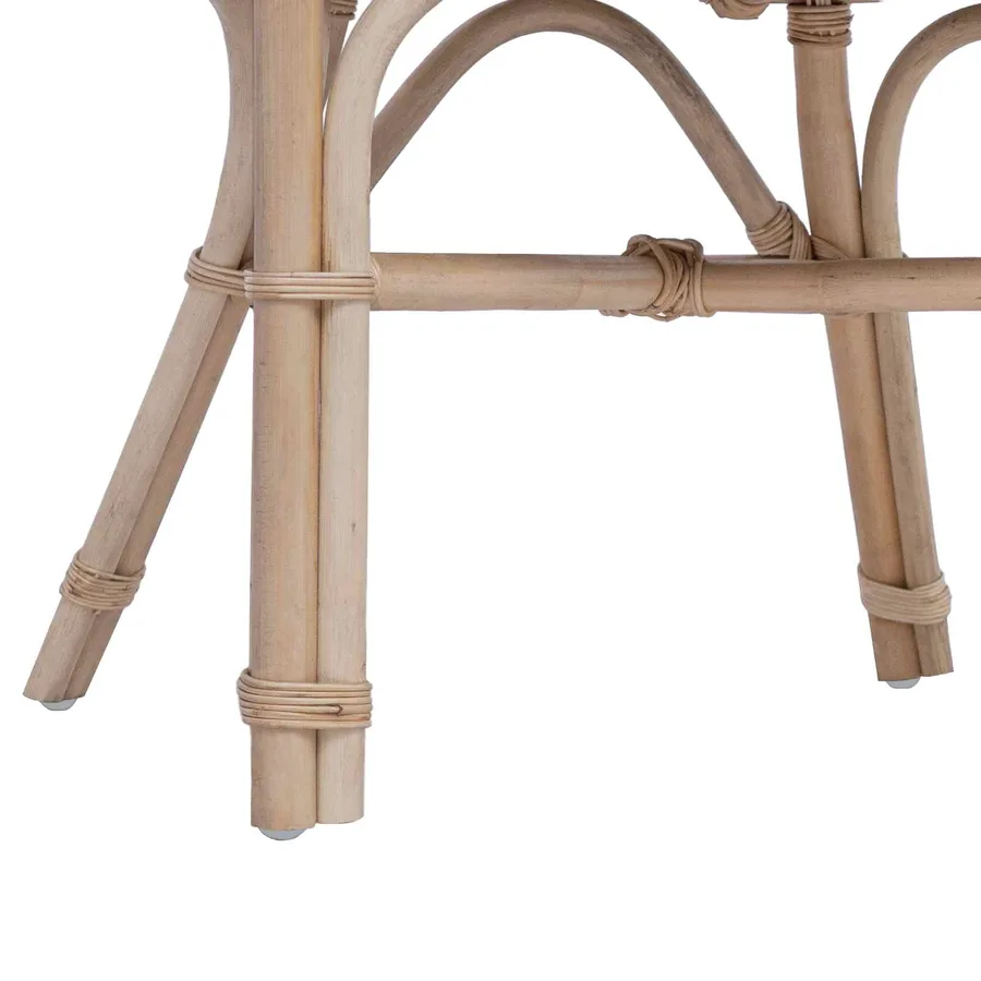 Chaise empilable Naturel 60 x 60 x 81 cm Rotin - 8