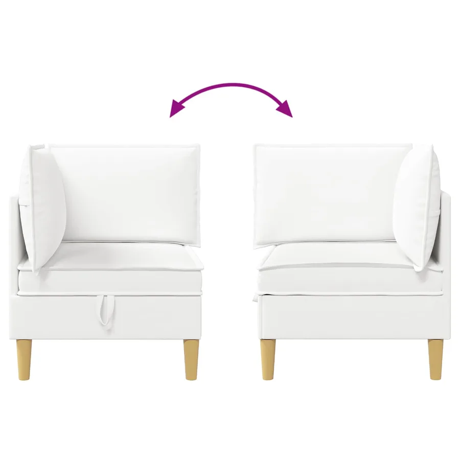 Sofa avec rangement Tissu - 10