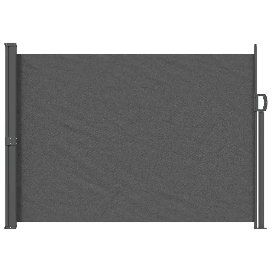 Store latéral rétractable 120 x 300 cm 100% polyester fer acier