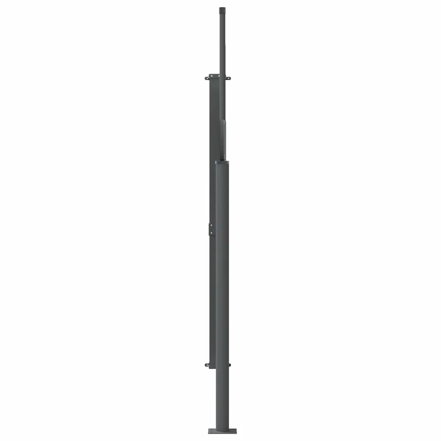 Store latéral rétractable 120 x 300 cm 100% polyester fer acier - 2