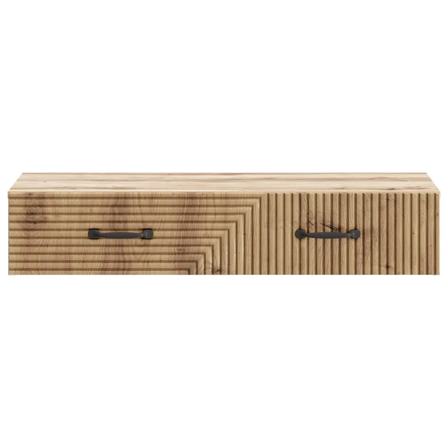 Table d'appoint murale 87,5 x 34,5 x 17 cm Bois d'ingénierie - 5