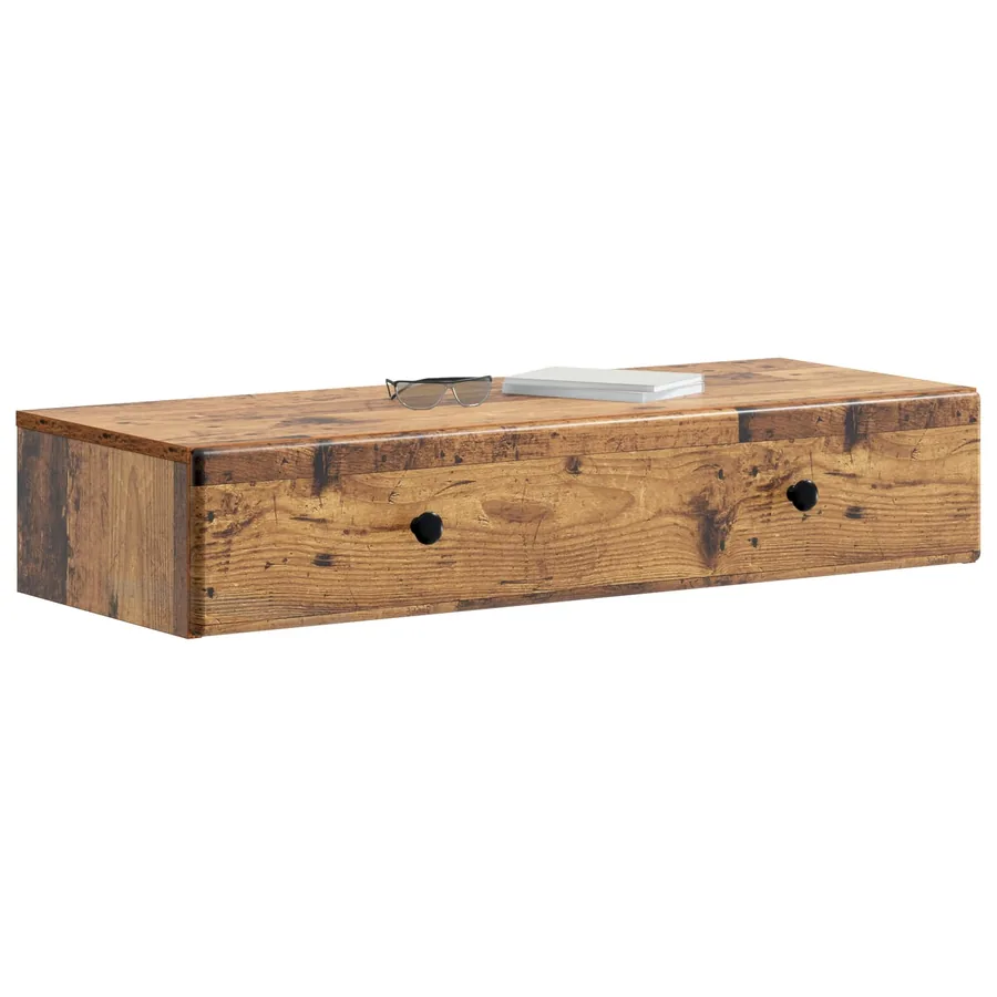 Table d'appoint murale Bois ancien 87,5 x 34,5 x 17 cm - 3