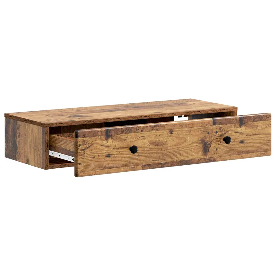 Table d'appoint murale Bois ancien 87,5 x 34,5 x 17 cm - 4