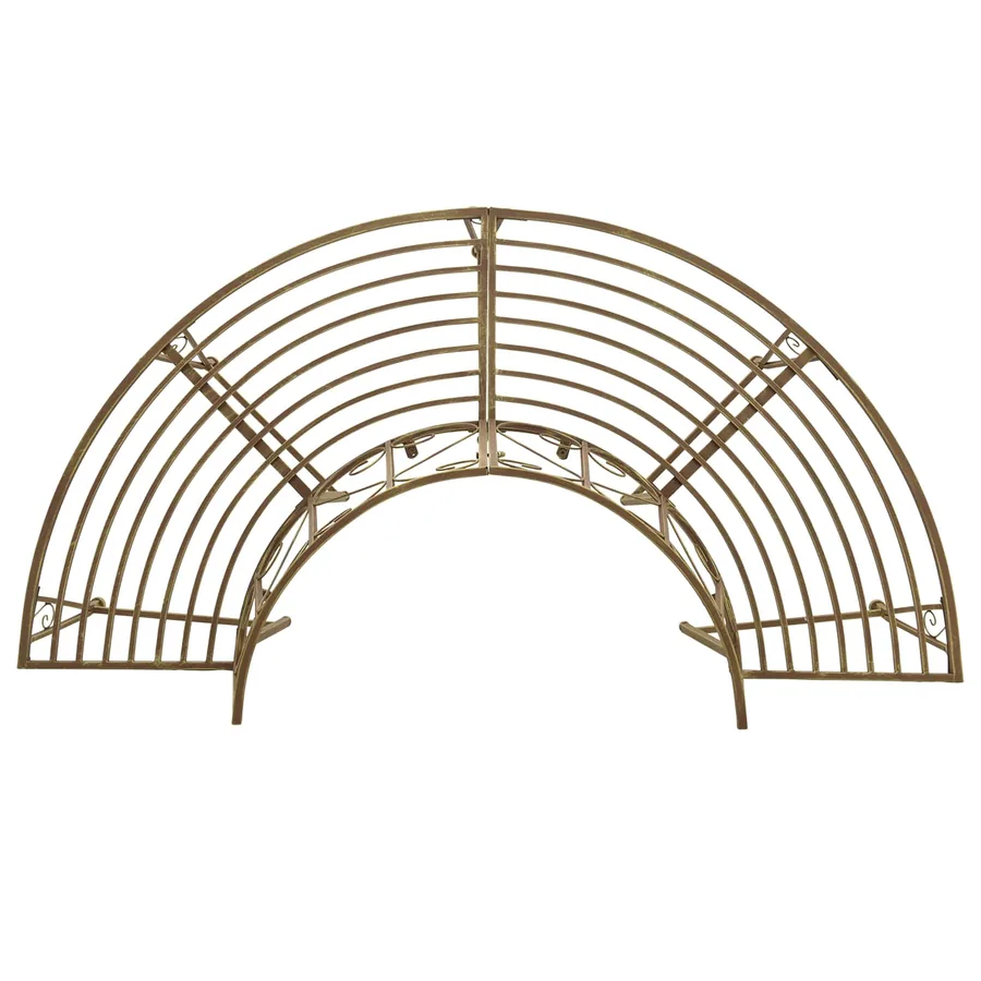 Banc d'Arbre 4-Nombre de places 160 x 80 x 89 cm Acier - 2